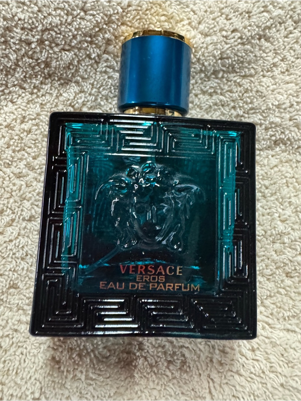 Versace Eros Eau de Parfum - empty bottle